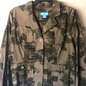 NWT Women’s Floral Print Jacket